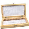 Oumefar Microscope Slide Box Wooden Storage Lab Specimen-6