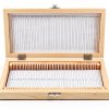 Oumefar Microscope Slide Box Wooden Storage Lab Specimen-1