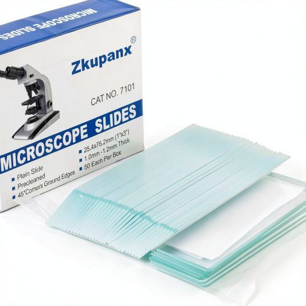 Zkupanx Microscope Slides High Clarity Lab Grade Glass-2