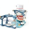 ANNWAH Dental Articulator Adjustable Magnetic Aluminum Alloy-2