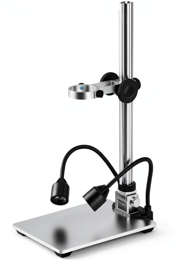 Koolertron Microscope Stand Metal Holder Adjustable Lab-0