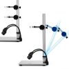 Koolertron Microscope Stand Metal Holder Adjustable Lab-4