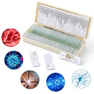 OOZSTAR Microscope Slides Transparent Glass Specimen Set-0