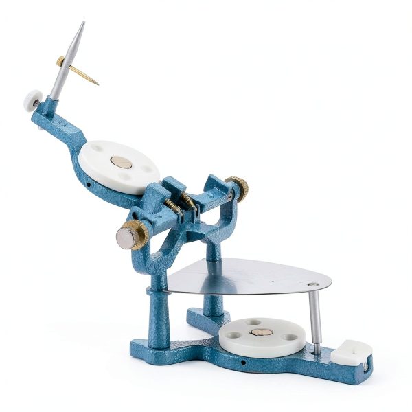 ANNWAH Dental Articulator Adjustable Magnetic Aluminum Alloy-4