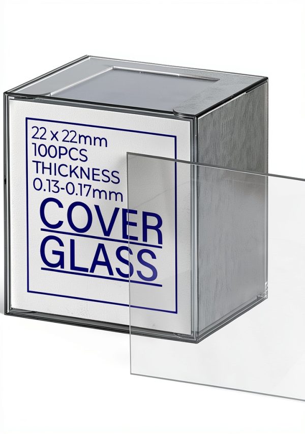 Vabiooth Glass Microscope Cover Slips 22x22mm Pre Cleaned-0