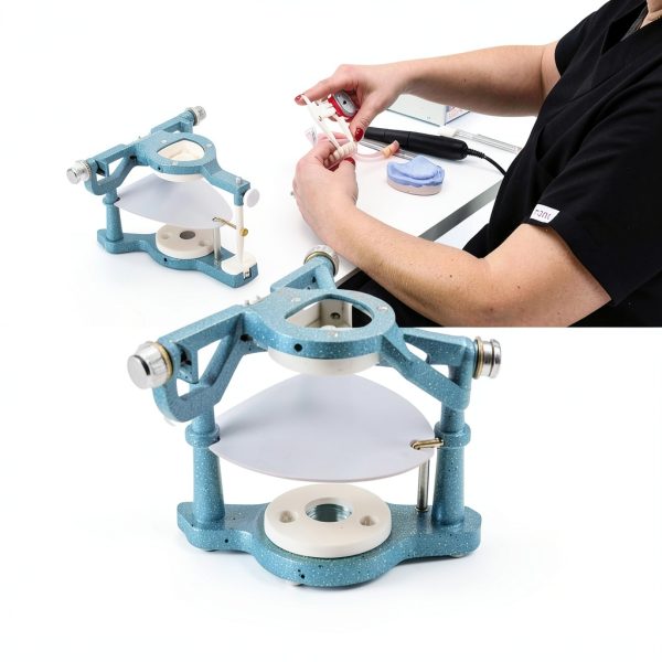 A-H Dental Magnetic Articulator Aluminum Alloy Lab Tool-7