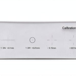 MUHWA Microscope Calibration Slide Optical Glass Lab Tool-0