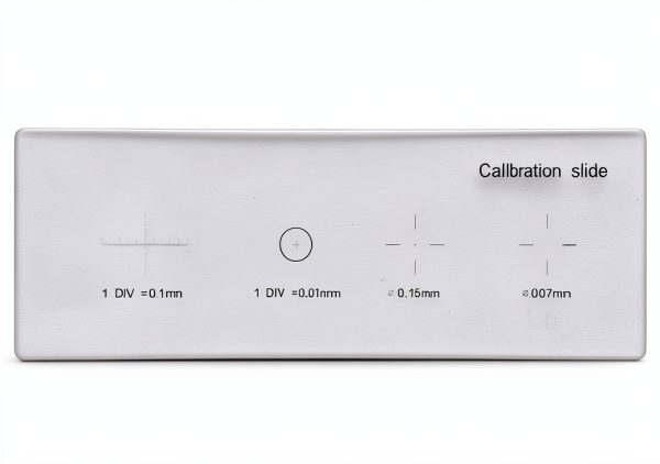 MUHWA Microscope Calibration Slide Optical Glass Lab Tool-0