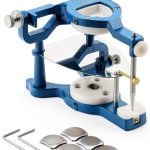 QWORK Dental Magnetic Articulator Aluminum Alloy Dentist-0