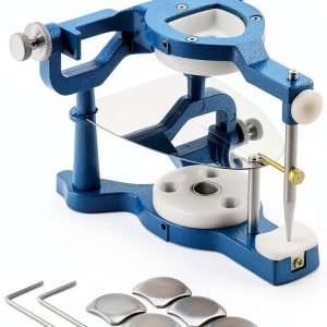 QWORK Dental Magnetic Articulator Aluminum Alloy Dentist-0