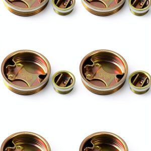 Alloy Steel Drum Bung Plug QWORK 12 Pack Durable-0