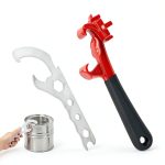 Kryslanix Drum Bung Wrench 3-in-1 Bucket Lid Opener Tool 22411980-0