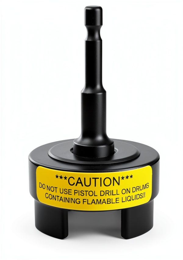 Cuddeback Aluminum 1/2" Drive Drum Opener with 1/4"‑1/2" Drill Adapter-1
