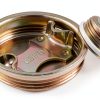 QWORK Steel Drum Bung Plug Set 6 Pack 3/4" & 2" Chrome Plated-1