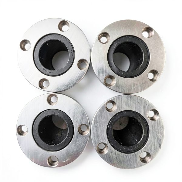 Linear Bushing THK LMF25UU Chrome Steel Flanged Rubber Sealed 25x40-7
